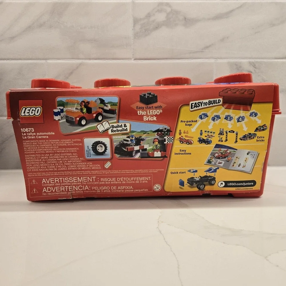 LEGO Juniors‎ 10673 Race Car Rally 350 Pieces